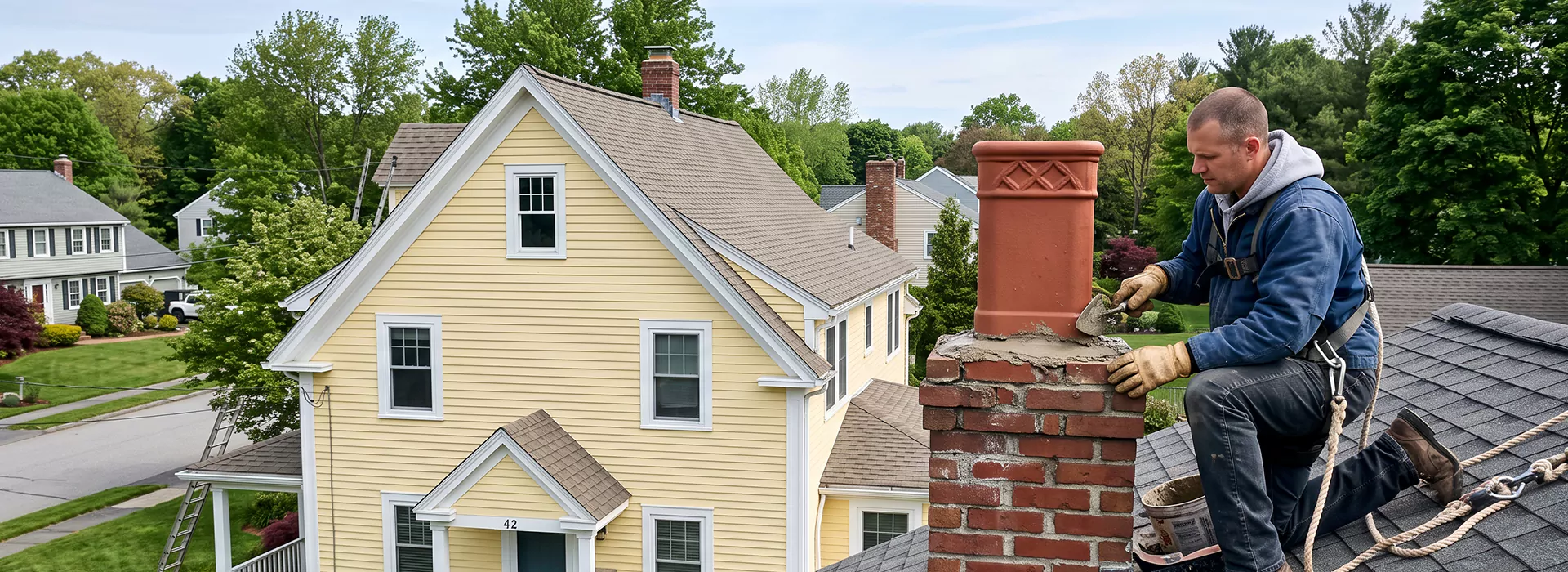 Chimney Pot Repair Levittown, PA