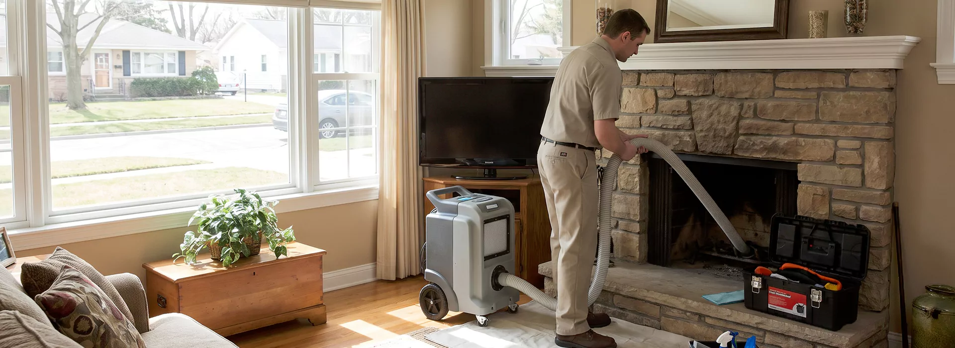 Fireplace Smell Removal in Levittown, PA