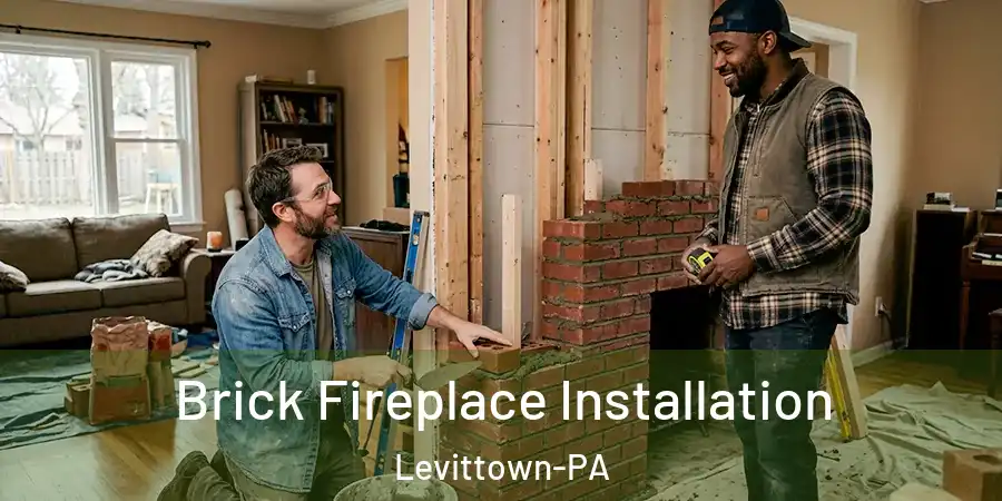  Brick Fireplace Installation Levittown-PA