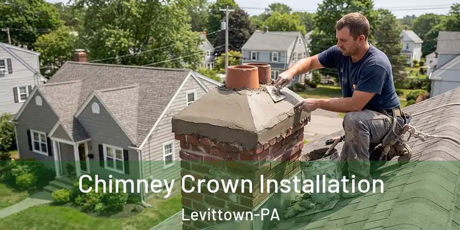  Chimney Crown Installation Levittown-PA