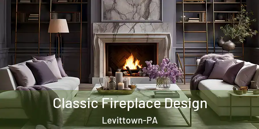  Classic Fireplace Design Levittown-PA