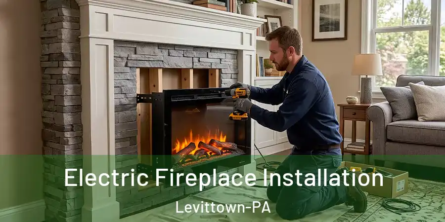  Electric Fireplace Installation Levittown-PA