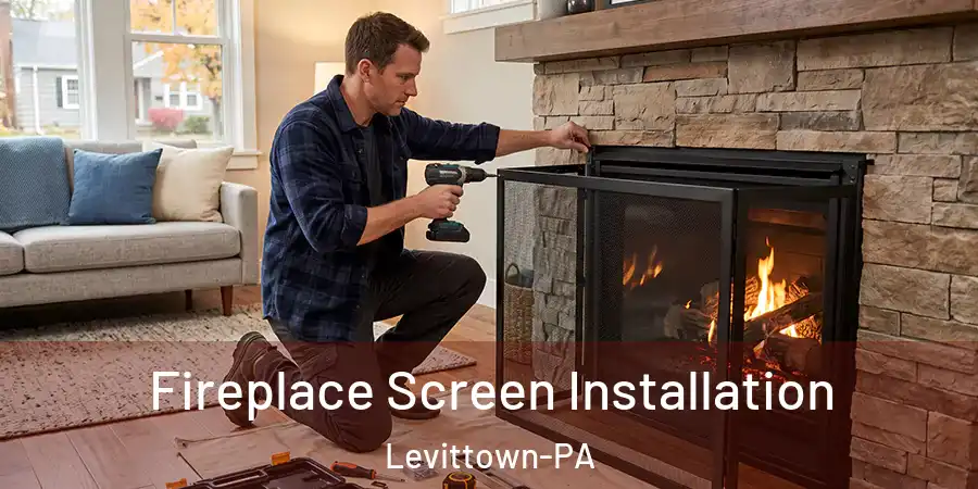 Fireplace Screen Installation Levittown-PA