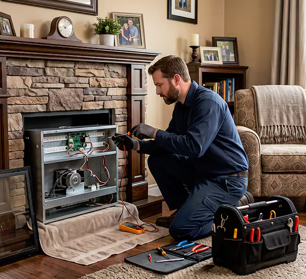 Certified Electric Fireplace Repair Company: Your Local Electric Fireplace Service Team in Levittown, PA