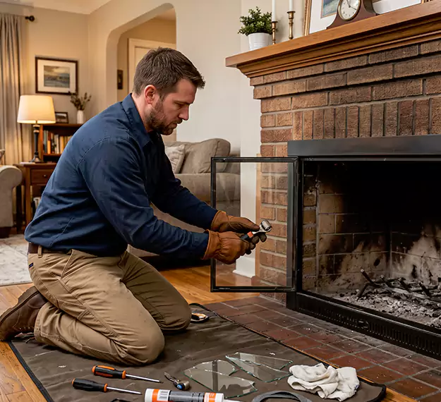 Certified Fireplace Glass Replacement Company: Your Local Fireplace Glass Repair Team in Levittown, PA