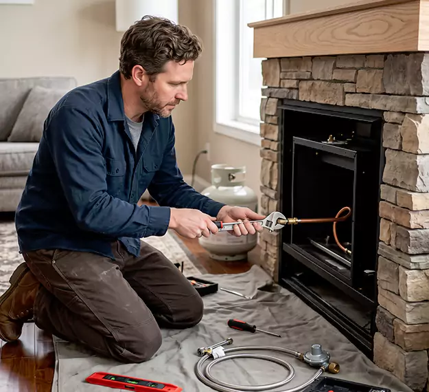 Certified Propane Fireplace Installation Company: Your Local Propane Fireplace Installers in Levittown, PA!