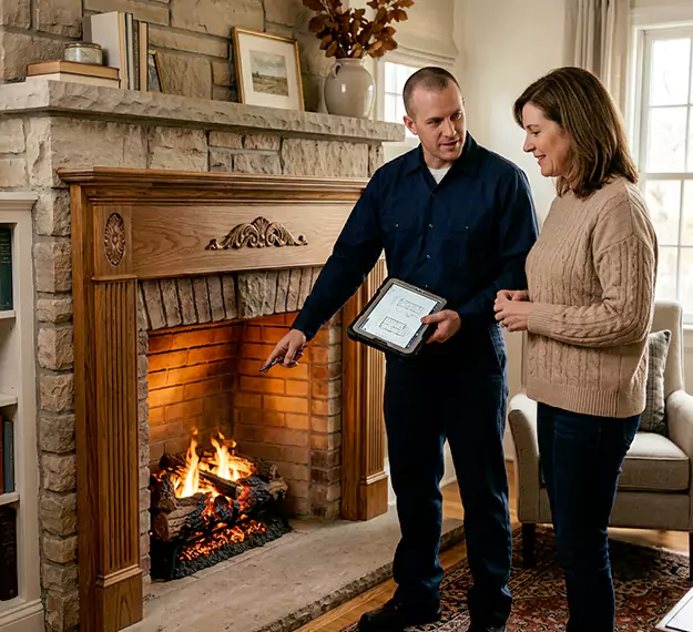 Why Levittown Homeowners Choose Our Electric Fireplace Logs Team?