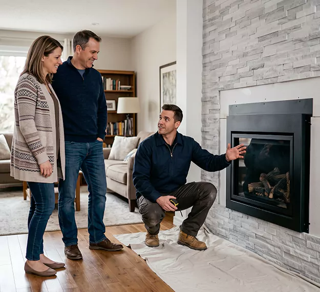 Why Levittown Homeowners Choose Our Fireplace Insert Installation Team?