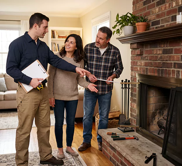 Why Levittown Homeowners Choose Our Fireplace Screen Installation Team?