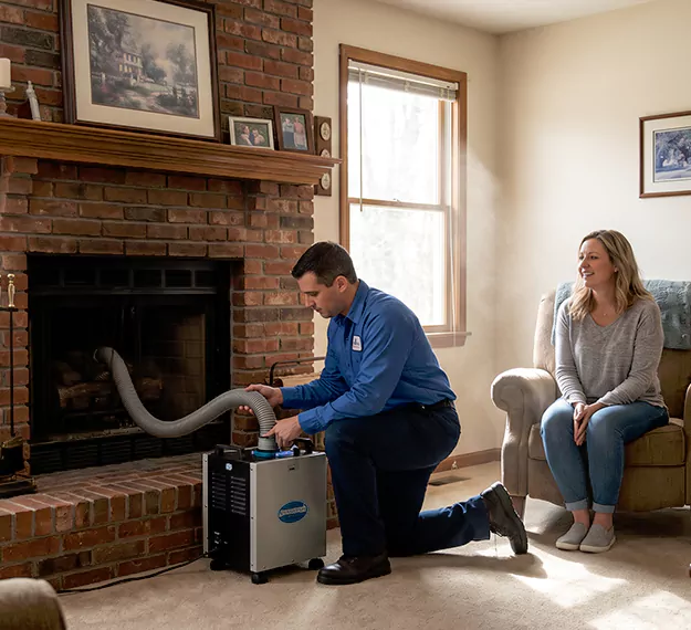 Why Levittown Homeowners Choose Our Fireplace Odor Removal Team?