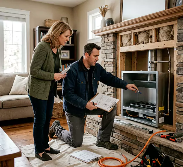 Why Levittown, PA Homeowners Choose Our Propane Fireplace Installation Team?