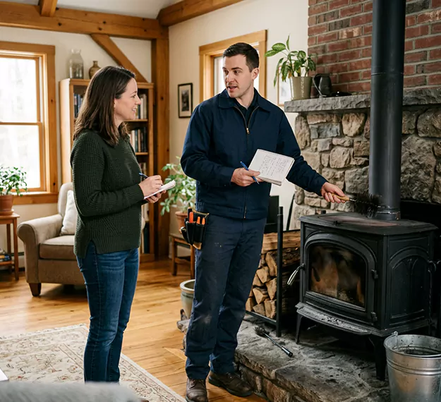 Why Levittown Homeowners Choose Our Wood Stove Cleaning Team?