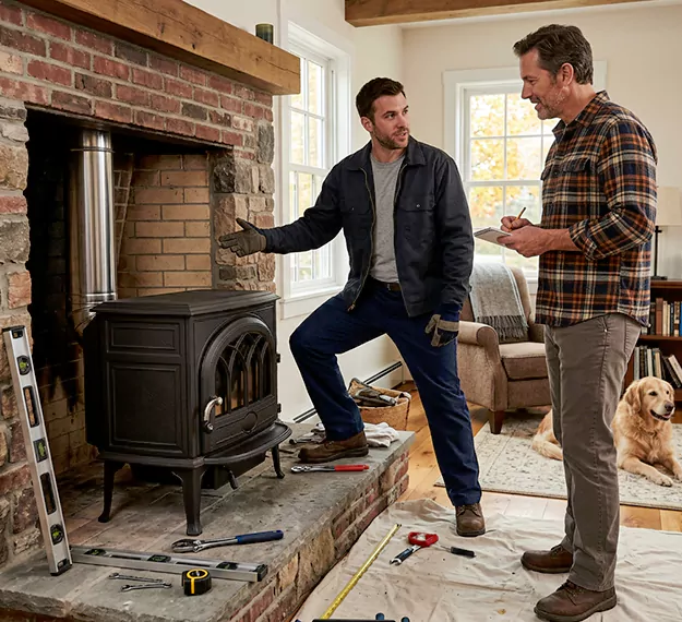 Why Levittown Homeowners Choose Our Wood Stove Installation Team?