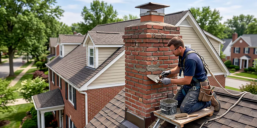 Stone Chimney Repair Levittown