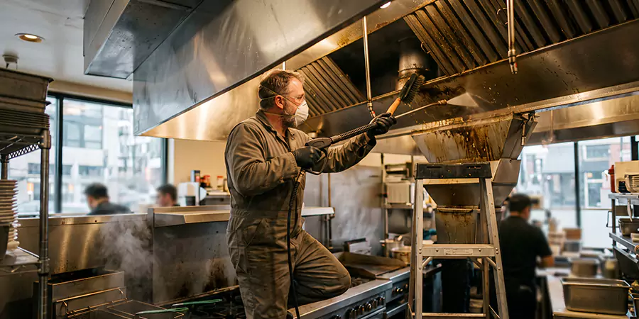 Commercial Restaurant and Kitchen Chimney Cleaning Levittown