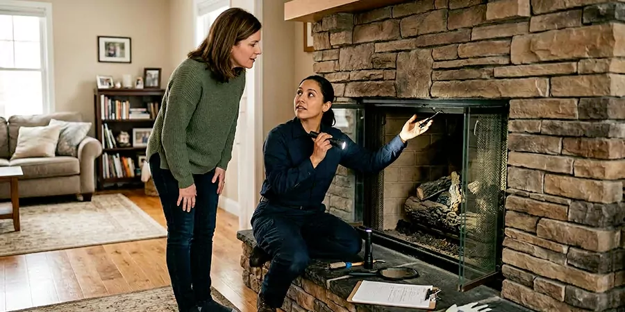 Home Fireplace Safety Inspection Levittown