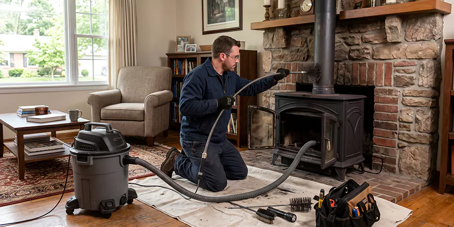 Ventless Fireplace Cleaning Levittown