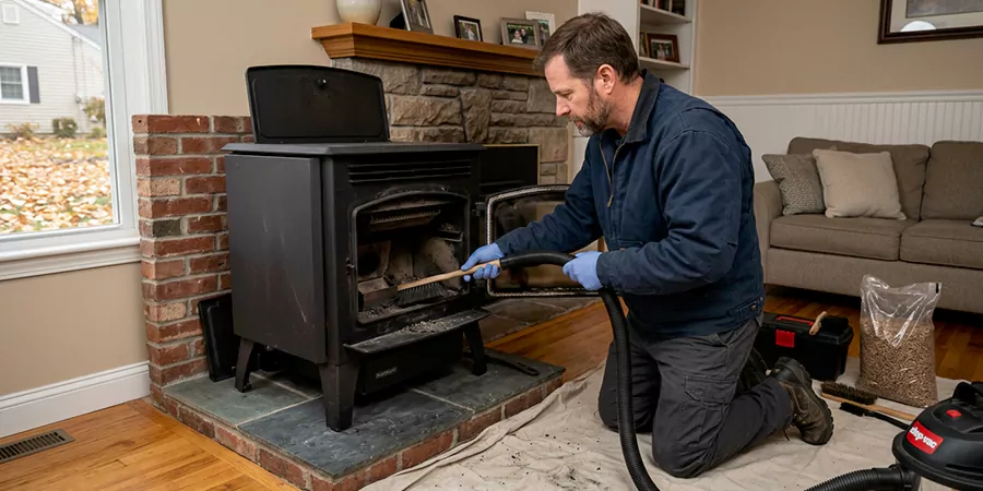 Pellet Stove Cleaning Levittown