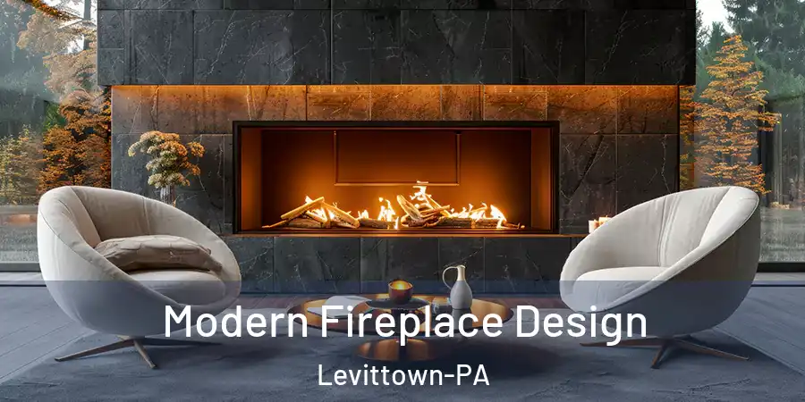  Modern Fireplace Design Levittown-PA