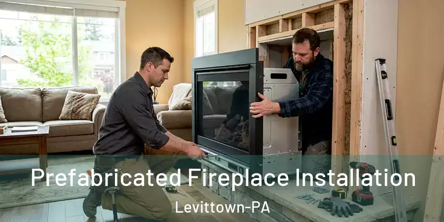 Prefabricated Fireplace Installation Levittown-PA
