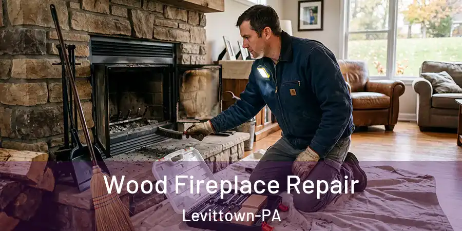 Wood Fireplace Repair Levittown-PA